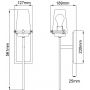 Kinkiet 1x40 W chrom KLALTON1BATHCH Elstead Lighting Alton zdj.2