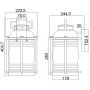 Kinkiet 1x60 W KLASHLANDBAY2L Elstead Lighting Ashland Bay zdj.2