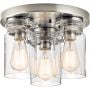 Plafon 3x60 W nikiel KLBRINLEYFNI Elstead Lighting Brinley zdj.1