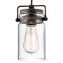Lampa wisząca 1x60 W brązowa KLBRINLEYMPOZ Elstead Lighting Brinley zdj.3