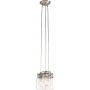 Lampa wisząca 3x60 W nikiel KLBRINLEY3NI Elstead Lighting Brinley zdj.1