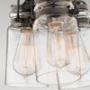 Lampa wisząca 3x60 W brązowa KLBRINLEY3OZ Elstead Lighting Brinley zdj.4
