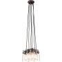Lampa wisząca 6x60 W brązowa KLBRINLEY6OZ Elstead Lighting Brinley zdj.1