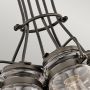 Lampa wisząca 6x60 W brązowa KLBRINLEY6OZ Elstead Lighting Brinley zdj.6