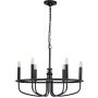 Lampa wisząca 6x40 W czarna KLCAPITOLHILL6BLK Elstead Lighting Capitol Hill zdj.3