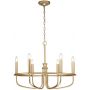 Lampa wisząca 6x40 W mosiądz KLCAPITOLHILL6PNBR Elstead Lighting Capitol Hill zdj.1