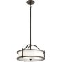 Lampa wisząca 3x60 W brązowa KLEMORYPSOZ Elstead Lighting Emory zdj.1