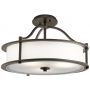 Lampa wisząca 3x60 W brązowa KLEMORYPSOZ Elstead Lighting Emory zdj.5