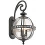 Kinkiet zewnętrzny 3x40 W szary-brązowy KLHALLERON2M Elstead Lighting Halleron zdj.1
