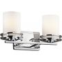 Kinkiet 2x3 W chrom KLHENDRIK2BATH Elstead Lighting Hendrik zdj.1