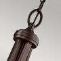 Lampa wisząca 4x40 W brązowa-kremowa KLLACEYPLMB Elstead Lighting Lacey zdj.5