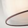 Lampa podsufitowa 3x40 W brązowa-kremowa KLLACEYSFMB Elstead Lighting Lacey zdj.3