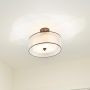 Lampa podsufitowa 4x40 W brązowa-kremowa KLLACEYSFMMB Elstead Lighting Lacey zdj.5