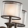 Lampa wisząca 5x40 W brązowa-kremowa KLLACEY5MB Elstead Lighting Lacey zdj.5