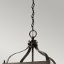 Lampa wisząca 3x60 W brązowa KLLARKINPMOZ Elstead Lighting Larkin zdj.3