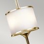 Kinkiet 2x3 W mosiądz KLMONALPB Elstead Lighting Mona zdj.3