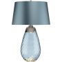 Lampa stołowa 2x60 W niebieska LENATLLBLUE Elstead Lighting Lena zdj.1