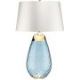 Lampa stołowa 2x60 W niebieska-satyna LENATLLBLUEOWSS Elstead Lighting Lena zdj.2