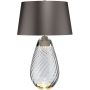 Lampa stołowa 2x60 W szara LENATLLSMOKE Elstead Lighting Lena zdj.1