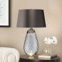 Lampa stołowa 2x60 W szara LENATLLSMOKE Elstead Lighting Lena zdj.5