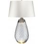 Lampa stołowa 2x60 W satyna LENATLLSMOKEOWSS Elstead Lighting Lena zdj.1