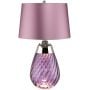 Lampa stołowa 1x60 W fioletowa LENATLSPLUM Elstead Lighting Lena zdj.1
