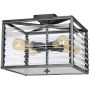 Lampa podsufitowa 4x60 W szara LOUVRE4F Elstead Lighting Louvre zdj.3