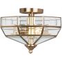 Lampa podsufitowa 2x60 W mosiądz OLDPARKAB Elstead Lighting Old Park zdj.1