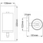 Kinkiet 1x60 W żelazo QNANGELO1 Quintiesse Angelo zdj.2