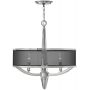 Lampa wisząca 3x60 W czarna-nikiel QNASCHER3P Quintiesse Ascher zdj.1