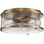Plafon 2x60 W mosiądz QNASHLANDBAYFNBRBATH Quintiesse Ashland Bay zdj.2