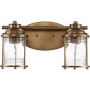 Kinkiet 2x60 W mosiądz QNASHLANDBAY2NBRBATH Quintiesse Ashland Bay zdj.5