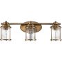 Kinkiet 3x60 W mosiądz QNASHLANDBAY3NBRBATH Quintiesse Ashland Bay zdj.2