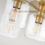 Lampa podsufitowa 5x60 W mosiądz QNAXEL5HB Quintiesse Axel zdj.3