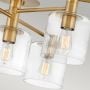 Lampa podsufitowa x60 W mosiądz QNAXEL7HB Quintiesse Axel zdj.3