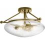 Lampa podsufitowa 3x40 W mosiądz QNBELLESFBNB Quintiesse Belle zdj.1