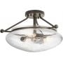 Lampa podsufitowa 3x40 W brązowa QNBELLESFOZ Quintiesse Belle zdj.1
