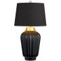 Lampa stołowa 1x60 W czarna-mosiądz QNBEXLEYTLBKBB Quintiesse Bexley zdj.2