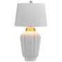 Lampa stołowa 1x60 W biała-mosiądz QNBEXLEYTLWBB Quintiesse Bexley zdj.2