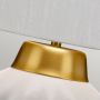 Lampa stołowa 1x60 W biała-mosiądz QNBEXLEYTLWBB Quintiesse Bexley zdj.4
