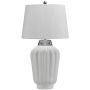 Lampa stołowa 1x60 W biała-nikiel QNBEXLEYTLWPN Quintiesse Bexley zdj.1