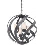 Lampa wisząca 4x40 W czarna-opal QNBLACKSMITH4POBK Quintiesse Blacksmith zdj.3