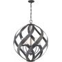 Lampa wisząca 5x40 W czarna-opal QNBLACKSMITH5POBK Quintiesse Blacksmith zdj.1