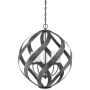 Lampa wisząca 5x40 W czarna-opal QNBLACKSMITH5POBK Quintiesse Blacksmith zdj.4
