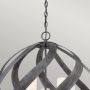 Lampa wisząca 5x40 W czarna-opal QNBLACKSMITH5POBK Quintiesse Blacksmith zdj.5