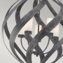 Lampa wisząca 5x40 W czarna-opal QNBLACKSMITH5POBK Quintiesse Blacksmith zdj.6