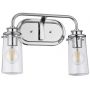 Kinkiet 2x40 W chrom-przezroczysty QNBRAELYN2PC Quintiesse Braelyn zdj.2