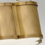 Lampa podsufitowa 2x60 W mosiądz QNCHANCESFSHB Quintiesse Chance zdj.3