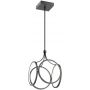 Lampa wisząca 1x45 W czarna QNCIRIPMBK Quintiesse Ciri zdj.1