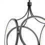 Lampa wisząca 1x45 W czarna QNCIRIPMBK Quintiesse Ciri zdj.2